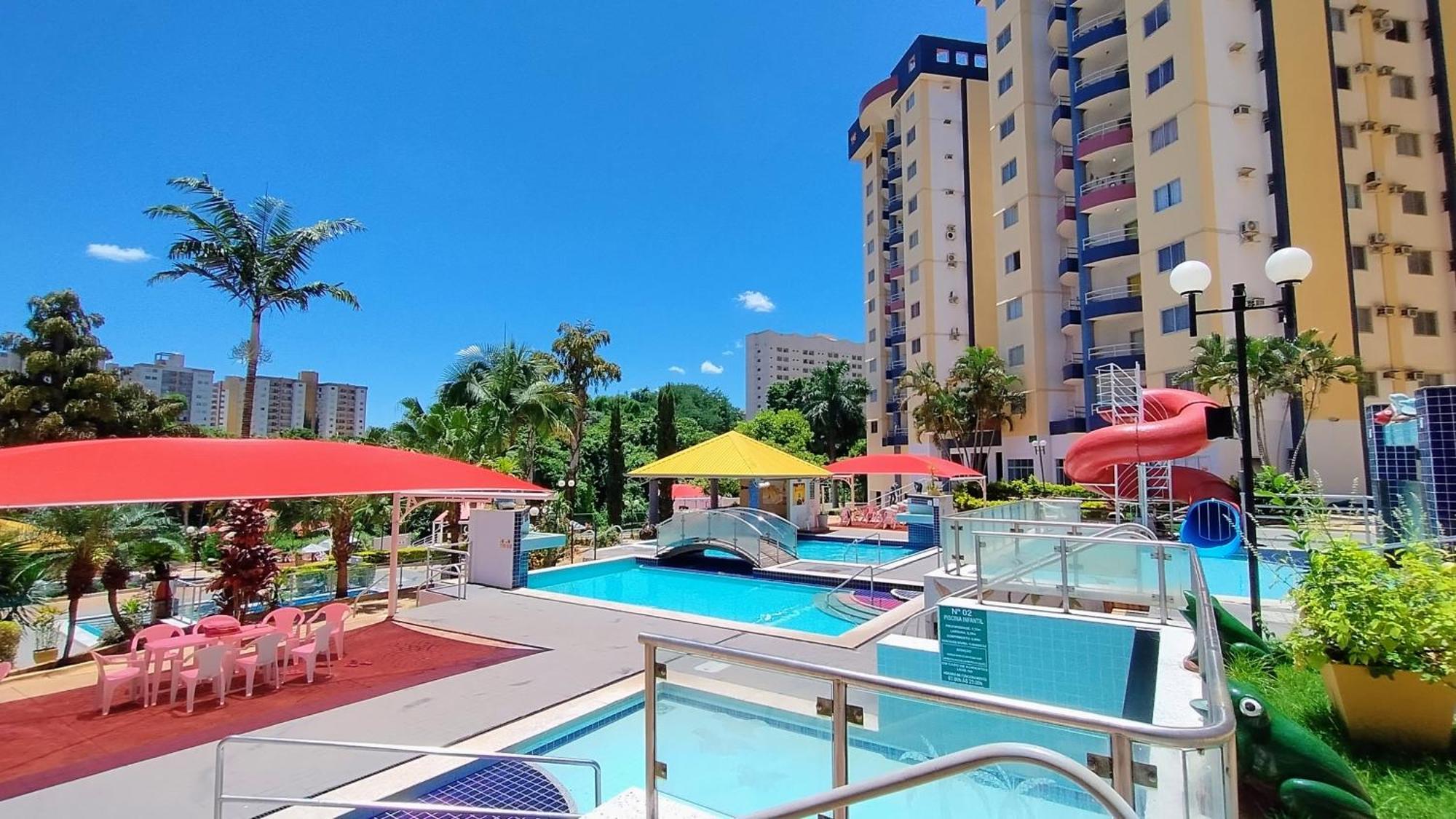Sol Caldas - Achei Ferias - Com Roupa De Cama Apartment